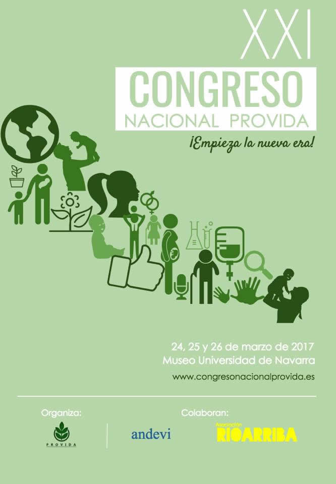cartel XXI Congreso Nacional ProVida